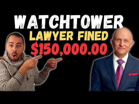 Video titled: Watchtower's Head Of Legal Department Has To Pay 150K For Lying In Court
